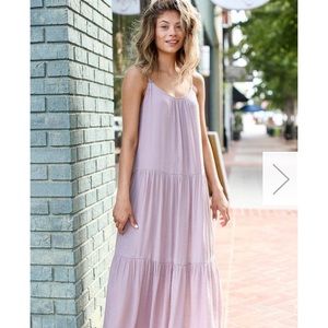 Shop Dress Up Natalie Tiered Maxi Dess